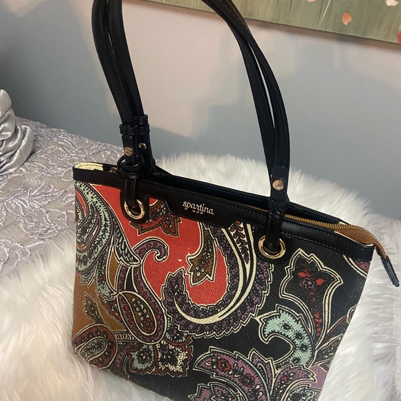 Spartina 449 Handbags - Spartina 449 Multicolor Paisley print shoulder bag